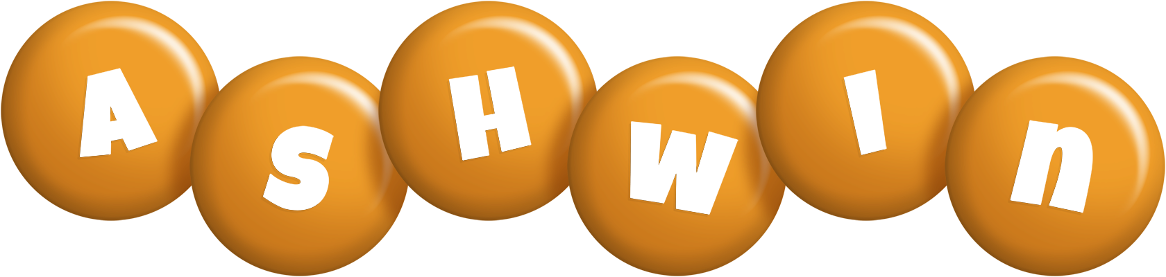 Ashwin candy-orange logo