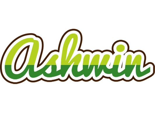 Ashwin golfing logo