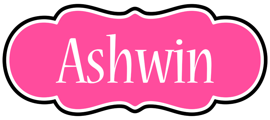 Ashwin invitation logo