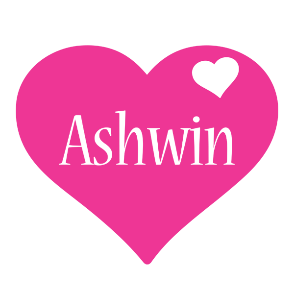 Ashwin love-heart logo