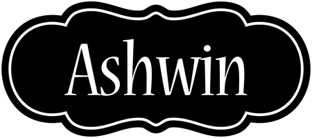 Ashwin welcome logo