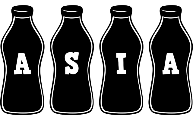 Asia bottle logo