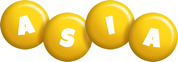 Asia candy-yellow logo