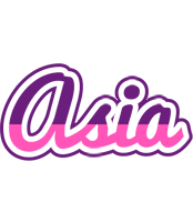 Asia cheerful logo