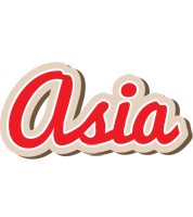 Asia chocolate logo