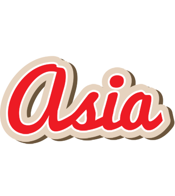 Asia chocolate logo