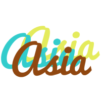 Asia cupcake logo