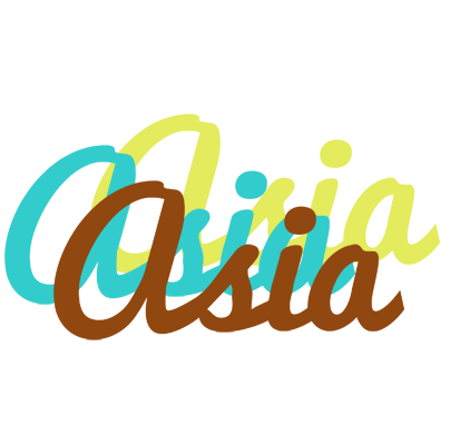 Asia cupcake logo