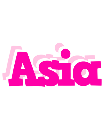 Asia dancing logo