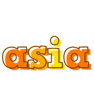 Asia desert logo