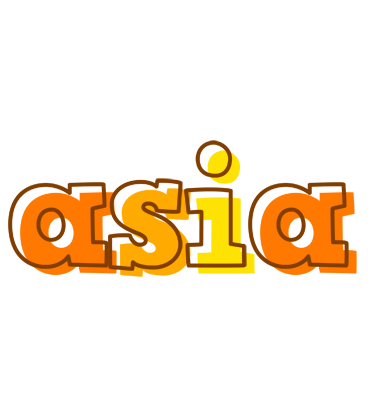 Asia desert logo