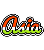 Asia exotic logo