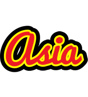 Asia fireman logo