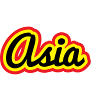 Asia flaming logo