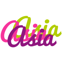 Asia flowers logo