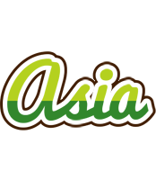 Asia golfing logo