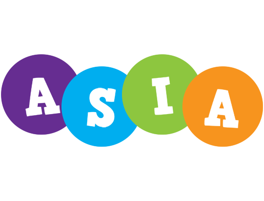 Asia happy logo