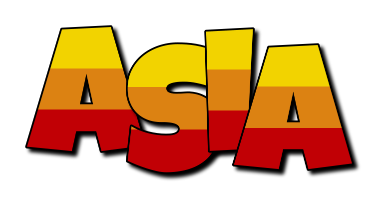 Asia jungle logo