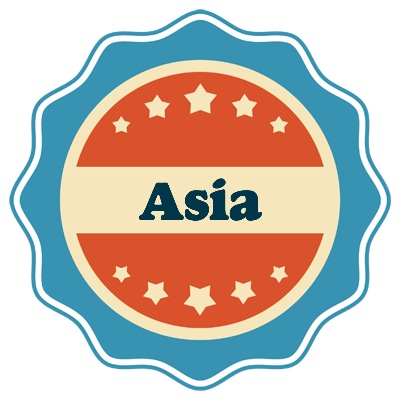 Asia labels logo