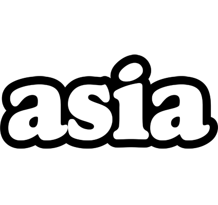Asia panda logo
