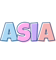 Asia pastel logo