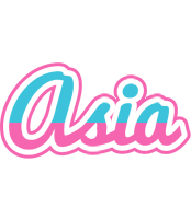 Asia woman logo