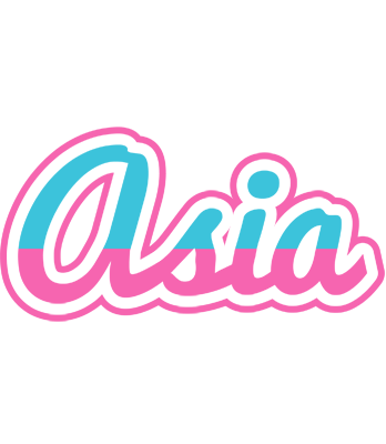 Asia woman logo