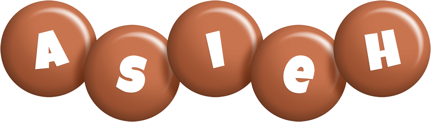 Asieh candy-brown logo