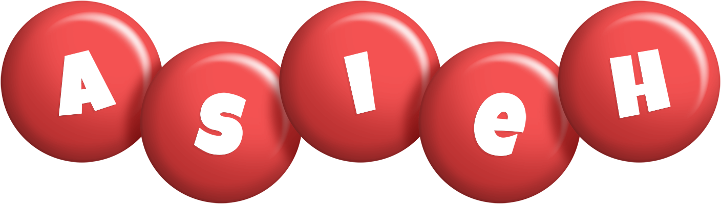 Asieh candy-red logo
