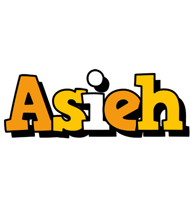 Asieh cartoon logo