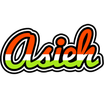Asieh exotic logo