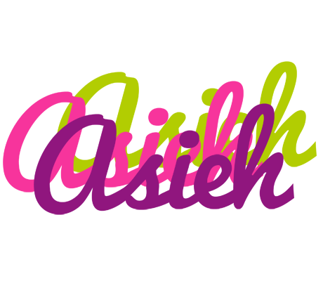 Asieh flowers logo