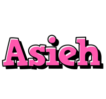 Asieh girlish logo