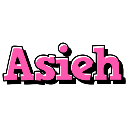 Asieh girlish logo