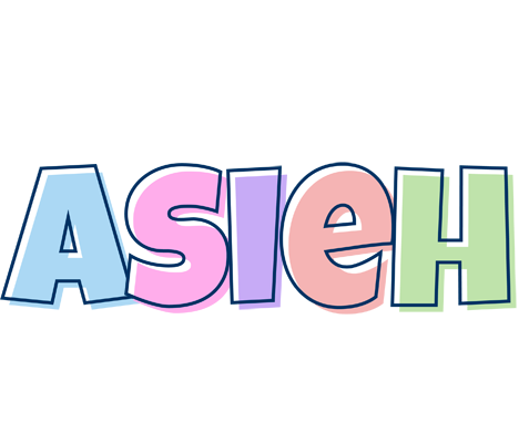 Asieh pastel logo
