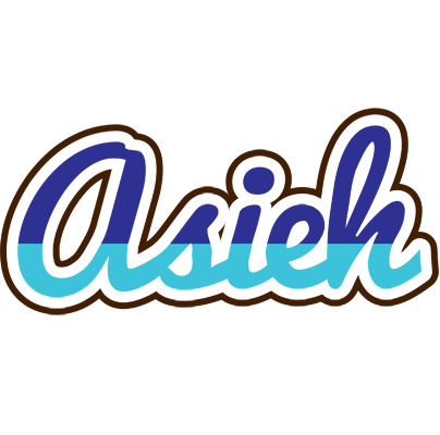Asieh raining logo