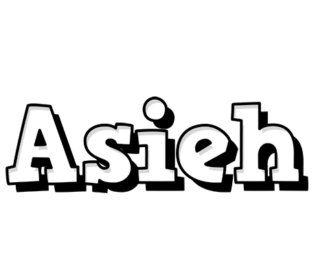 Asieh snowing logo