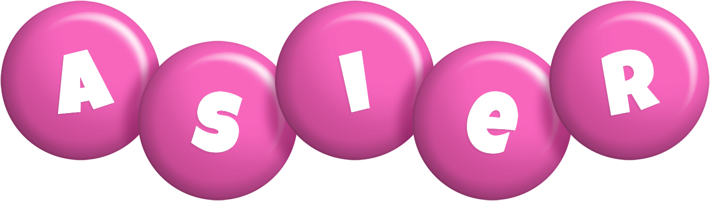 Asier candy-pink logo