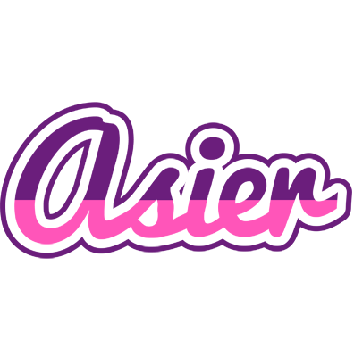 Asier cheerful logo