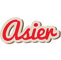 Asier chocolate logo