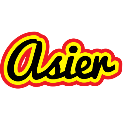 Asier flaming logo