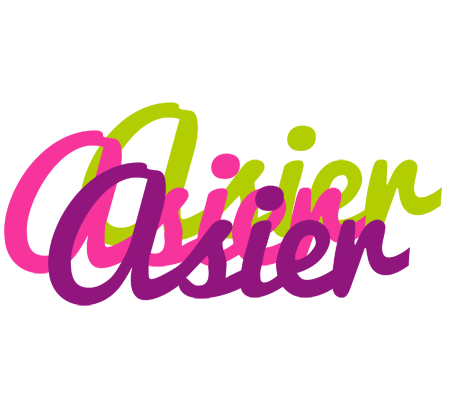 Asier flowers logo