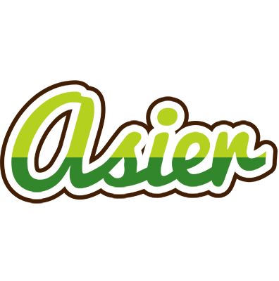 Asier golfing logo