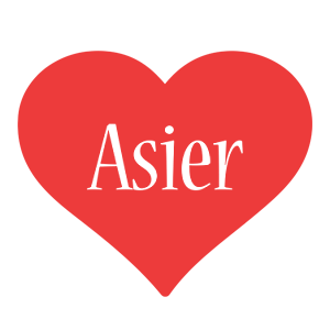 Asier love logo