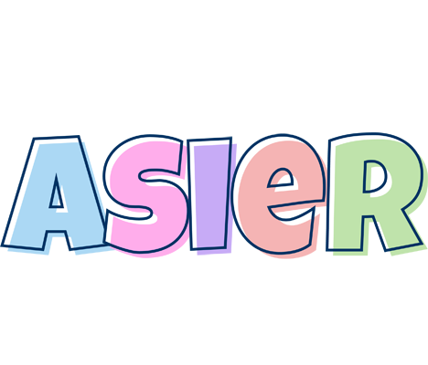 Asier pastel logo
