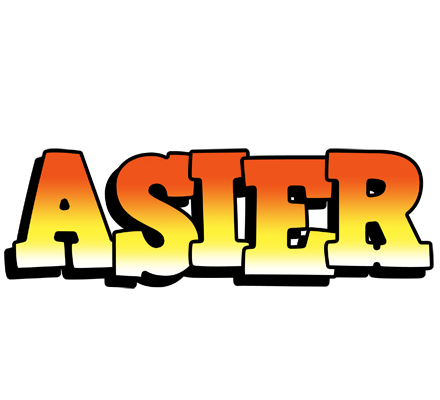 Asier sunset logo