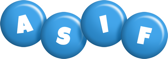 Asif candy-blue logo