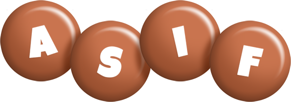 Asif candy-brown logo