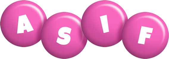 Asif candy-pink logo