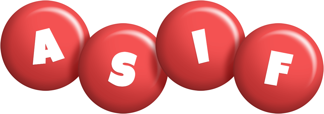 Asif candy-red logo